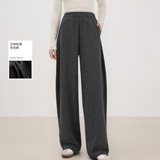 可风各休闲裤510008P105K168毛呢休闲裤，女装休闲裤，可风各