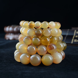 天然西藏老羊角血丝大佛珠手串清肝火护肝养目民族风简约手链男女