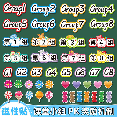 磁吸课堂分小组比赛加分奖励机制