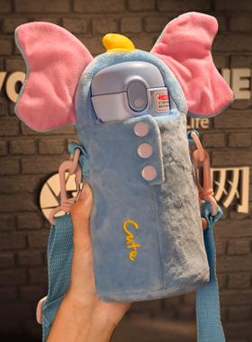 儿童保温杯带吸管两用男女可爱水杯幼儿园宝宝小学生大容量水壶