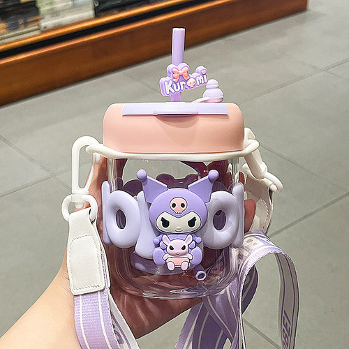 水杯女玻璃杯用夏天杯子