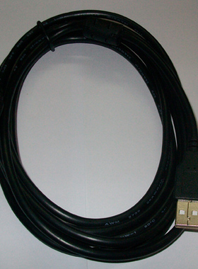 USB-TH/TG/TE,TE765,TG465触摸屏编程线,带电磁干扰过滤磁环