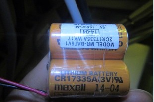 Battery Driver BAT6V1 2CR17335A 伺服电机系统电池