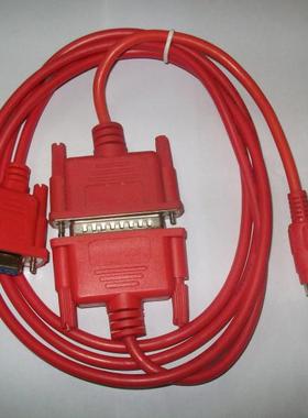 红色SC-09,FX1S,FX1N,FX2N,FX3U,FX3GA PLC编程线,RS232-RS422