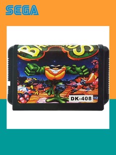 世嘉忍者蛙战斗蛙双人青蛙大战16位SEGA黑卡世嘉机游戏卡带