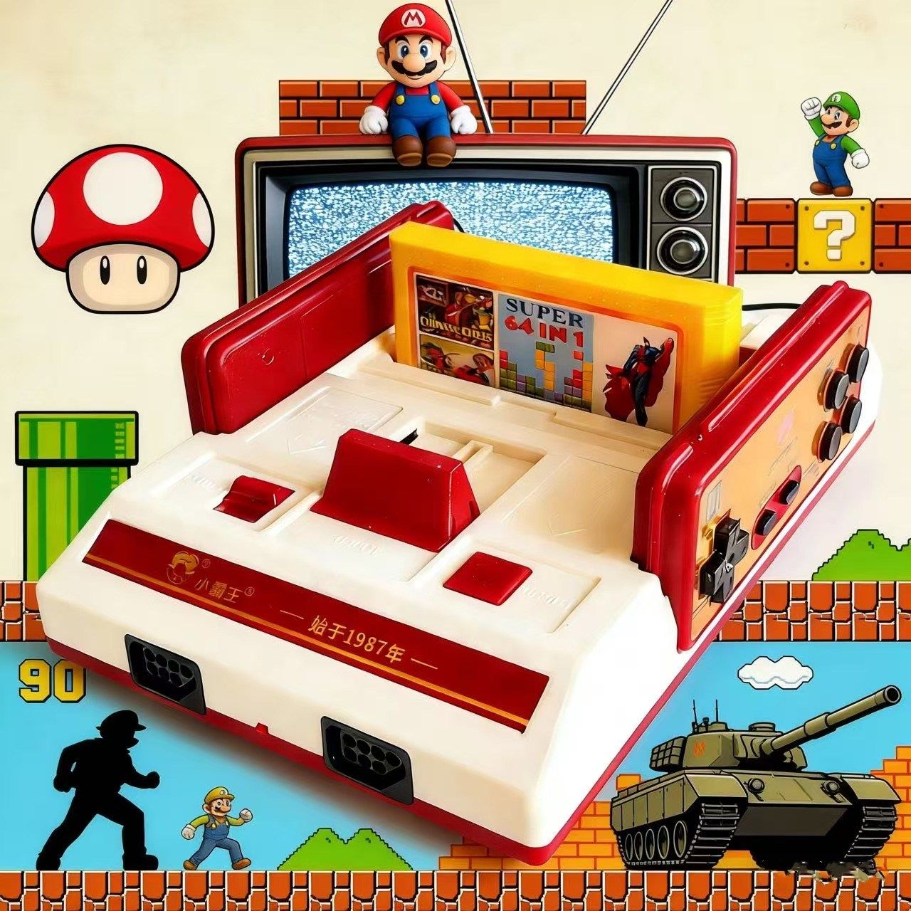 小霸王高清游戏机D101小霸王游戏机D101电视游戏机 支持4K高清