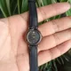 Черные механические женские часы