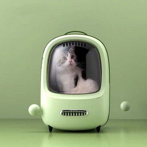 小佩petkit智能新风复古透气猫包