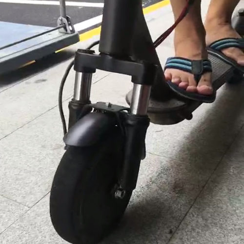 小米M365Pro1S电动滑板车前轮减震改装前叉减震套件
