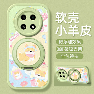 柯基适用OPPOA6pro手机壳带支架OPPOA5/3/2新款OPPOA72/53/96/95/93/36/35/55/56/11/9x/97保护套硅胶外壳