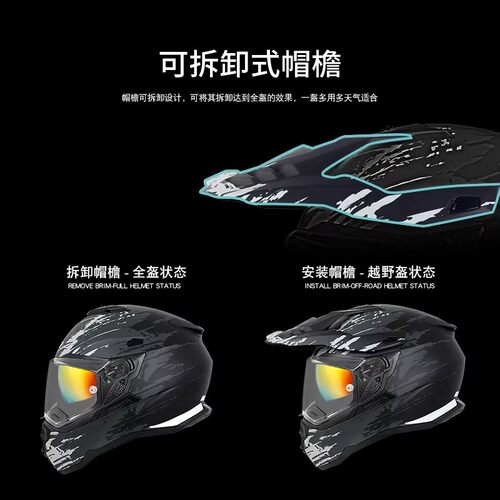 百万骑行装备推荐GSB拉力盔