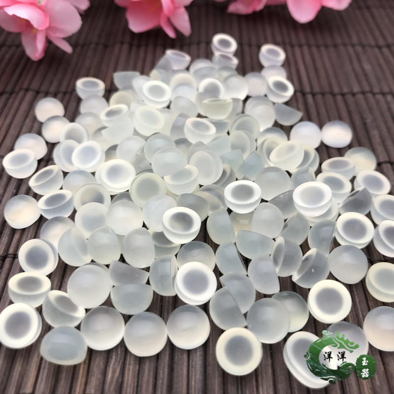 天然岫玉裸石玉石原石戒面 戒指岫岩玉戒面 玉坠单面戒指