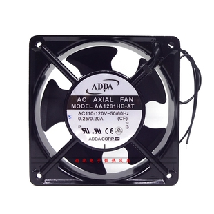 ADDA AA1281HB-AT AW 110V-120V 电梯配件控制柜电阻散热风扇12CM