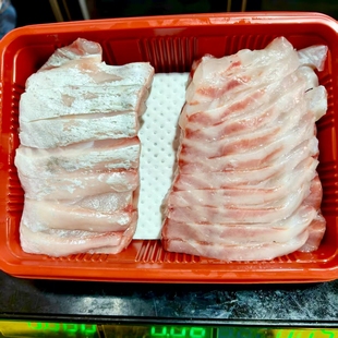 【刺身拼盘300g双拼】池鱼王章红鱼鲷鱼片真鲷鱼三文鱼腩冰鲜刺身