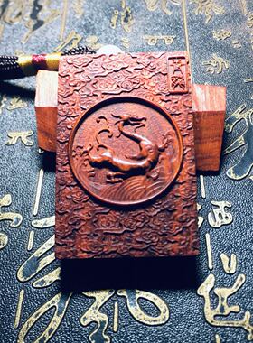 印度小叶紫檀木雕刻白虎四大神兽