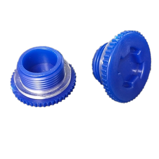 水箱水塔接头塑料堵头ABS外丝堵帽4分6分1寸PVC水桶鱼缸外牙管帽