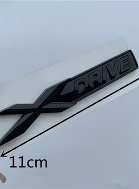适用宝马XDrive28I改装35车标40I后50I尾标X3X4X5X6侧标车贴黑色