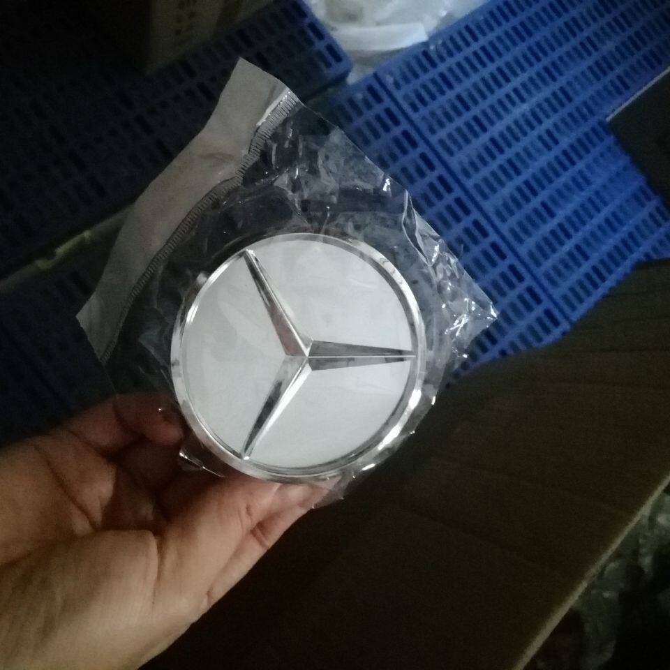 奔驰原装轮毂盖C180 C200 E260 E300 S350 ML350原厂轮盖车轮盖