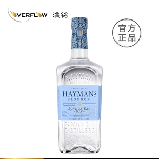 海曼Hayman's伦敦干金老汤姆海军金黑刺莓轻桶蜜桃玫瑰英国进口
