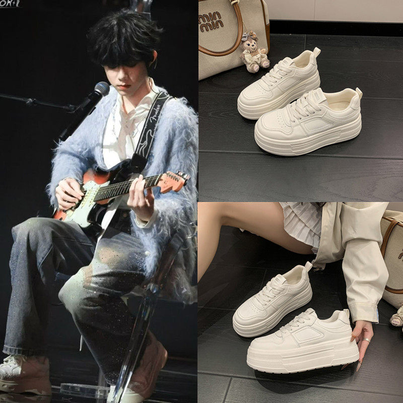 TF家族4代陈奕恒同款鞋2026款小个子休闲运动鞋显脚小百搭小白鞋