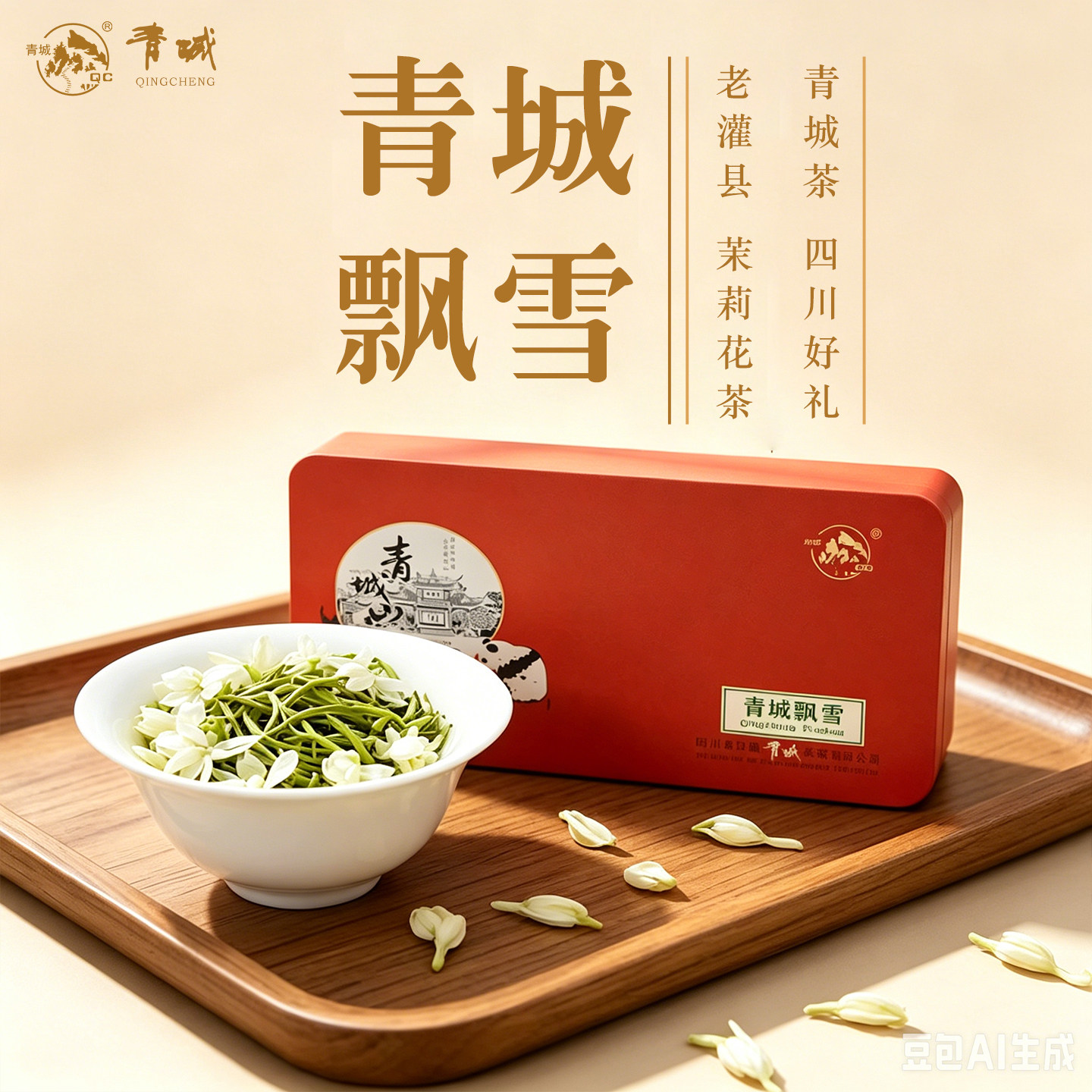 四川特产茉莉花茶2025新茶散装特级浓香型茶叶飘雪茉莉花茶