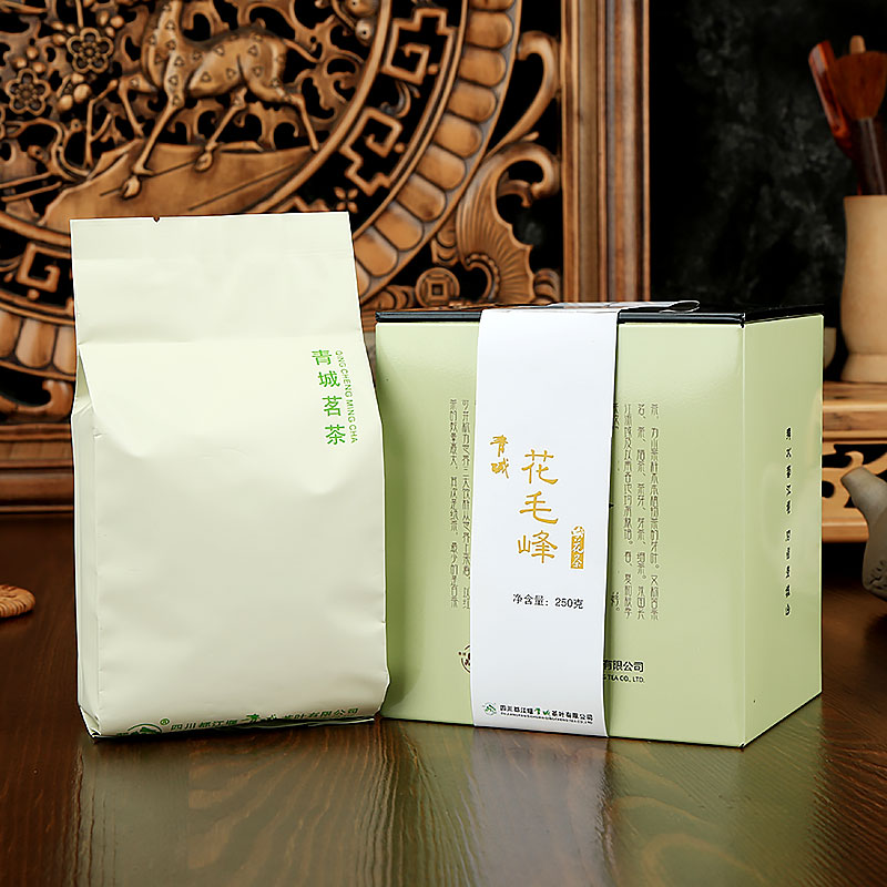 250g浓香型特级花毛峰灌装茶叶四川花茶散装新茶2017茉莉花茶