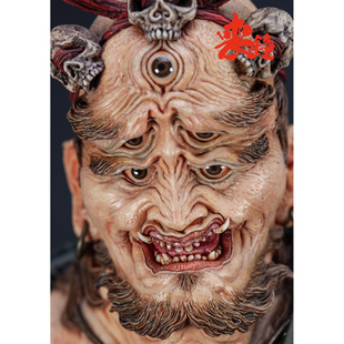 【丧钟重涂】1/4末那摩呼罗伽GK白模手办胸像 大蟒神 涂装成品