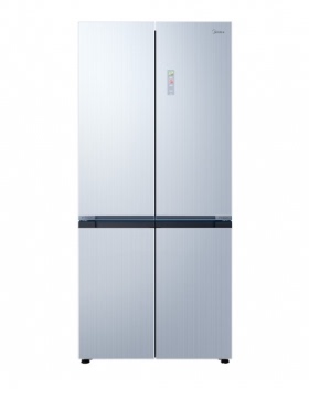 Midea/美的 BCD-527WUSGPZMA十字门超薄嵌入微晶PST净味家用冰箱