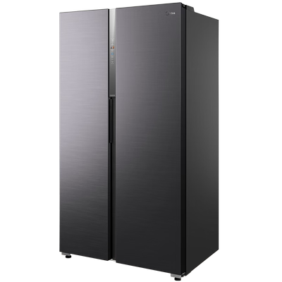 Midea/美的 BCD-603WKPZMA(E)对开门19分钟急速净味变频家用冰箱