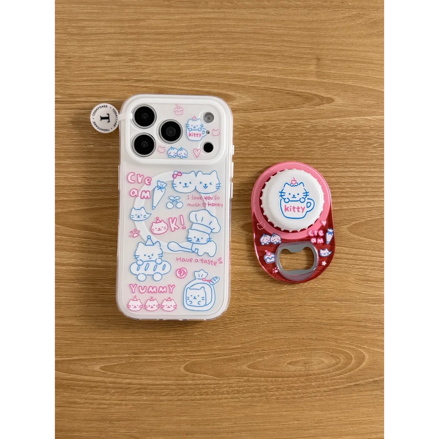 奶油甜品猫咪简约ins手机壳17promax保护苹果17pro女iPhone16pro双层iphone16卡通iPhone17苹果15pro