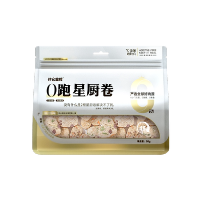 伴它金牌鸡肉蔬冻干狗零食