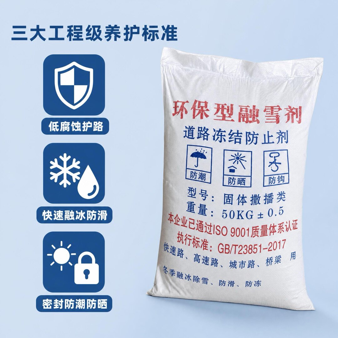 融雪剂环保型机场道路除冰化雪高速公路小区医院车站融雪除雪剂
