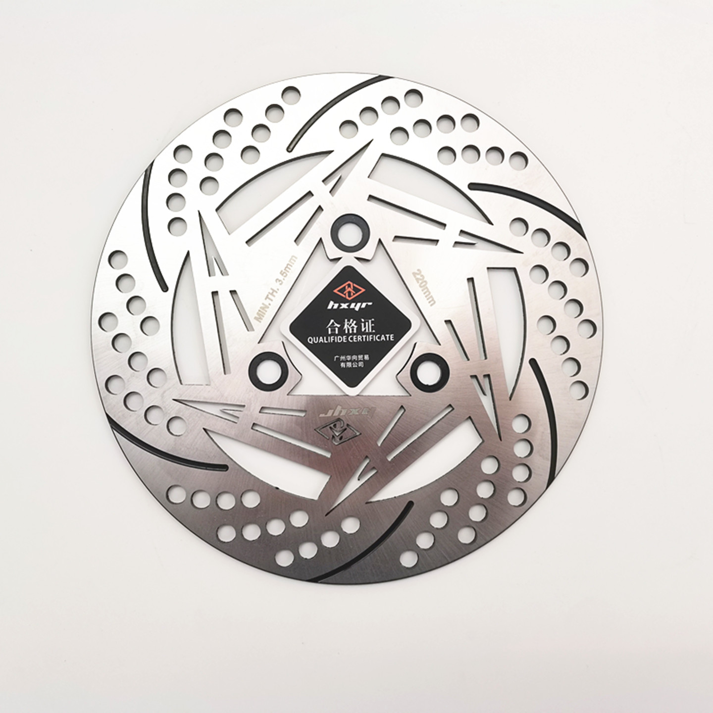 呼啸鹰小牛电动车前碟刹刹车盘