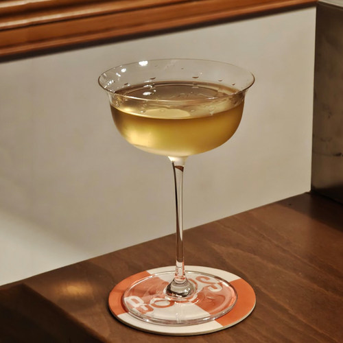 日式手工吹制马天尼杯 高脚碟型鸡尾酒杯子阔口马提尼杯木村系列
