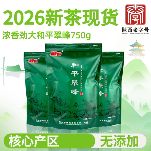 2026浓香耐泡和平翠峰绿茶一斤半