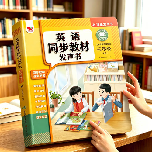 三年级同步教材英语点读发声书