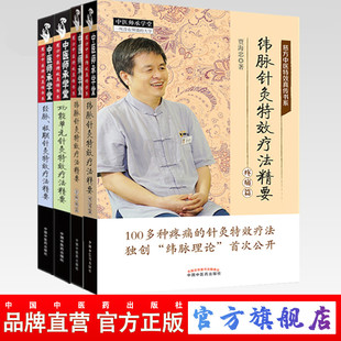 贾海忠 中医师承 针灸特效疗法精要 纬脉针灸特效疗法精要 非疼痛篇 极联针灸特效疗法精要 功能单元 经脉 著 套装 疼痛篇 4本