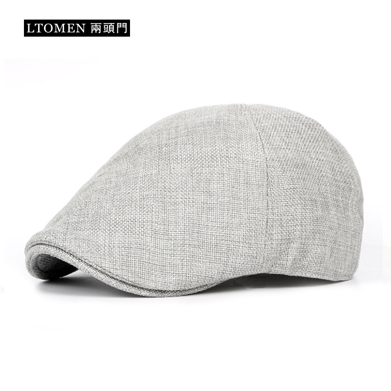两头门鸭舌帽出游休闲男女春夏短