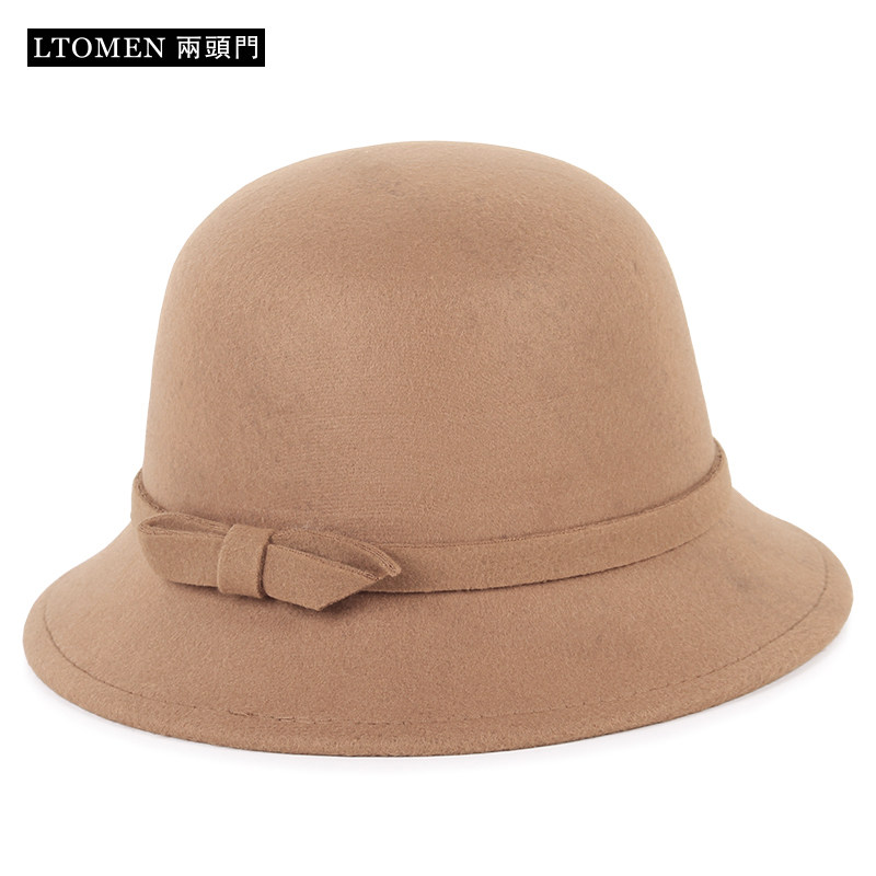 渔夫帽女士秋冬季保暖礼帽盆帽