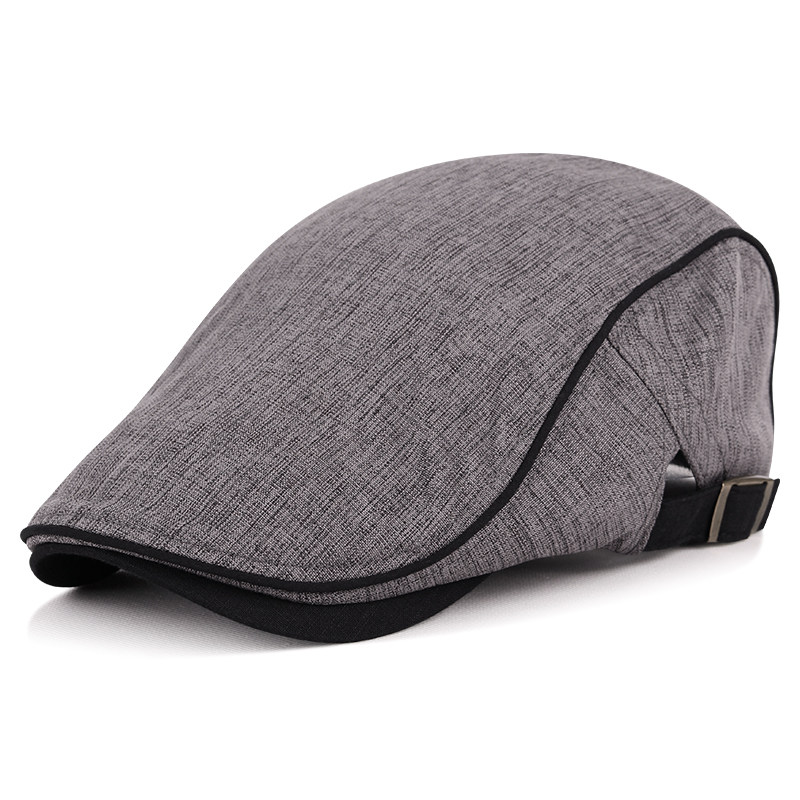 春秋季棉质男士休闲欧美前进帽子