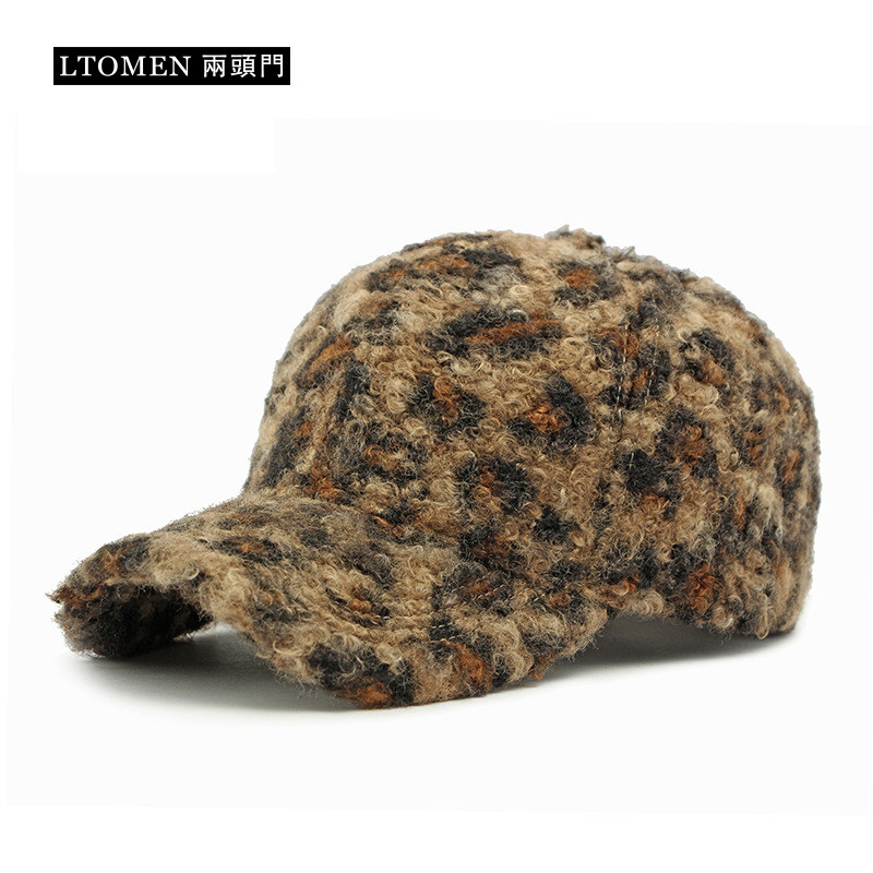 两头门新款豹纹毛绒棒球帽防寒遮阳帽仿泰迪绒潮流时尚保暖帽,服饰配件/皮带/帽子/围巾,帽子,淘宝优惠券,粉丝福利购,淘宝优惠卷