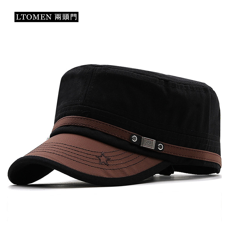 两头门平顶帽出游休闲男女四季宽