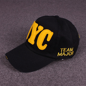 帽子韩版 棒球帽女男士 嘻哈帽潮街舞平沿帽春秋天遮阳防晒帽鸭舌帽