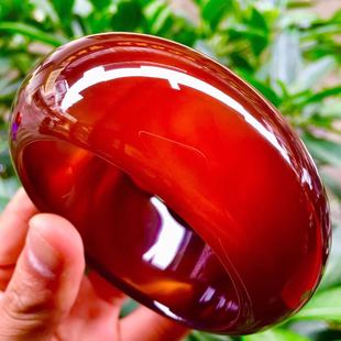 小文琥珀阁缅甸琥珀血珀大手镯手饰镯子直销假一赔十