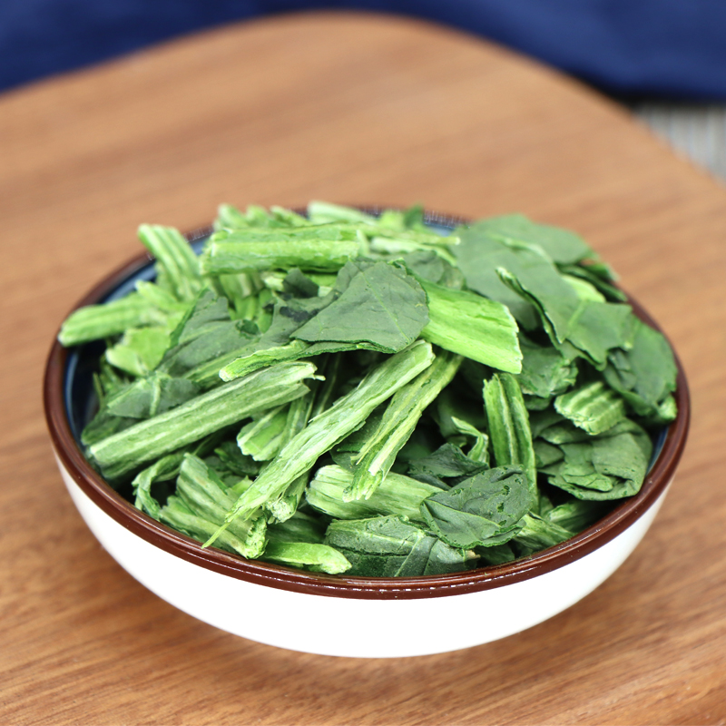 无添加油和糖冻干菠菜