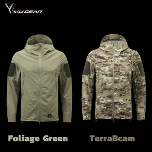 AC春秋轻量吸湿排汗速干防晒四面弹多袋软壳夹克 Ranger V.U GEAR