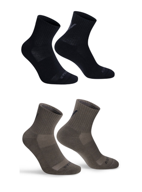 V.U Gear Quarter 四寸战术轻量化缓震美丽诺羊毛袜抗菌防臭速干