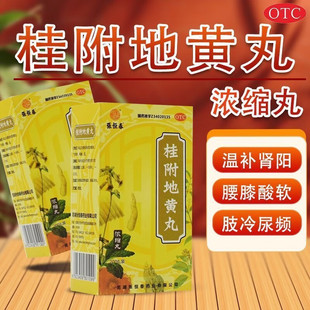 腰膝酸软 用于温补肾阳 肢冷尿频 桂附地黄丸200丸 张恒春