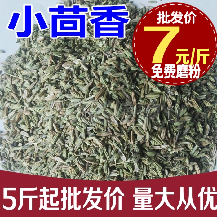 新货小茴香250g-500g包邮散装火锅调料卤料增香作料茴香粉可磨粉