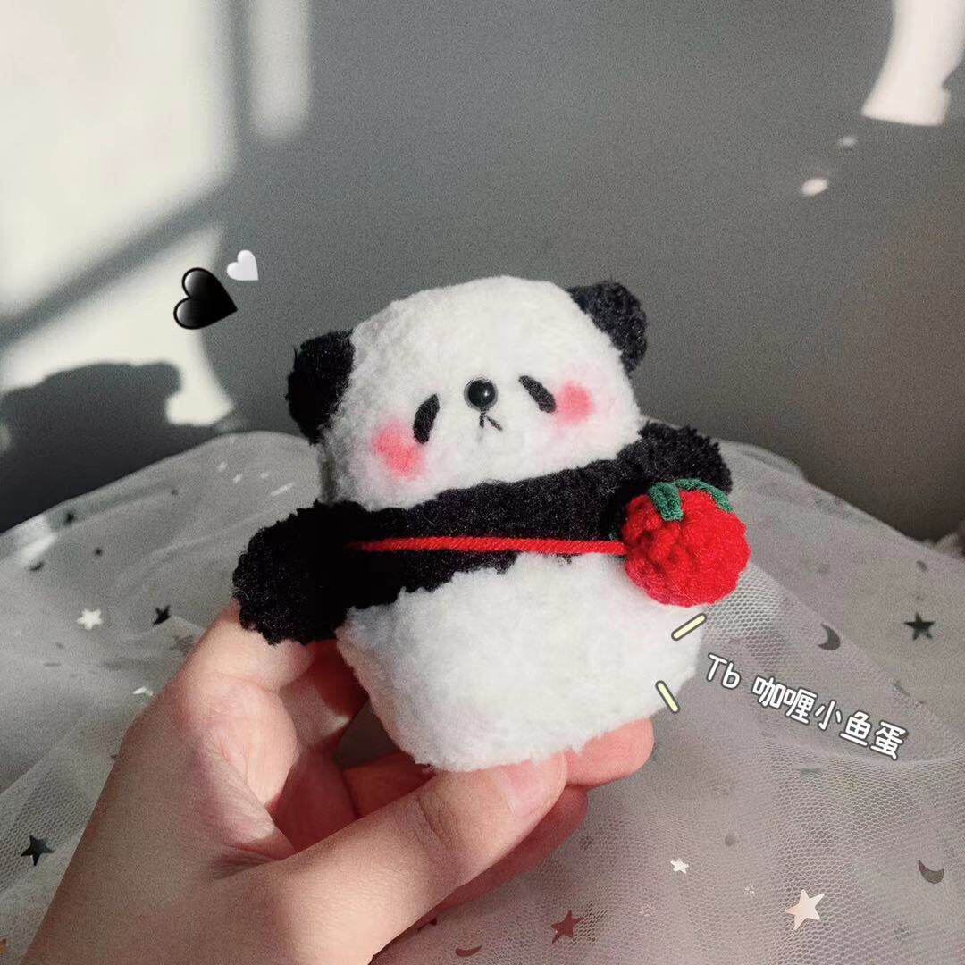 苹果毛绒编织ins风硅胶保护套